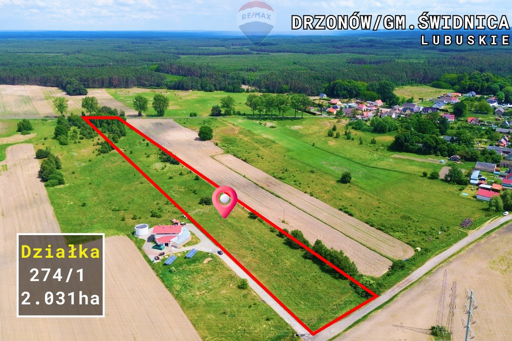 Działka rolna na sprzedaż Drzonów  20 314m2 Foto 14