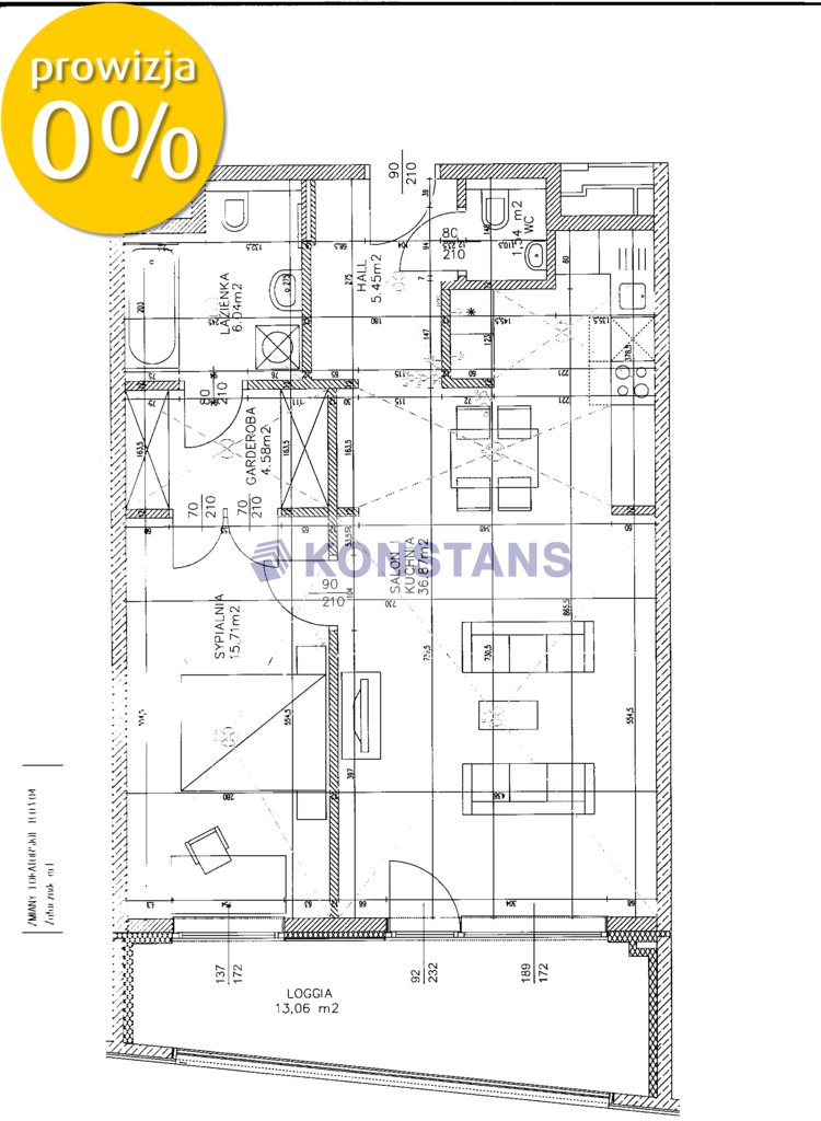 Mieszkanie dwupokojowe na wynajem Warszawa, Śródmieście, Bagno  70m2 Foto 14