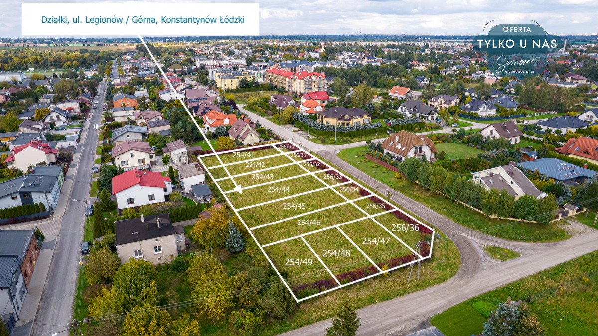 Działka budowlana na sprzedaż Konstantynów Łódzki, Górna  3 358m2 Foto 2