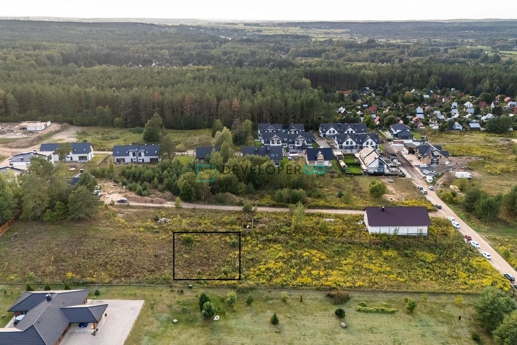 Działka budowlana z WZ, media, spokój, 879 m2 Wasilków, Cisowa  879m2 Foto 1