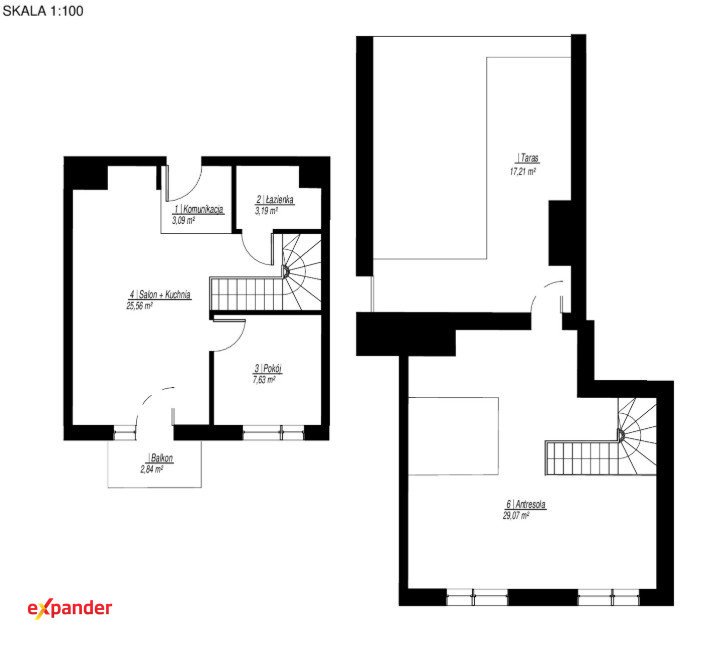 Na sprzedaż przestronne mieszkanie 69 m² z tarasem i balkonem Poznań, Sołacz, Jasielska 9  69m2 Foto 1