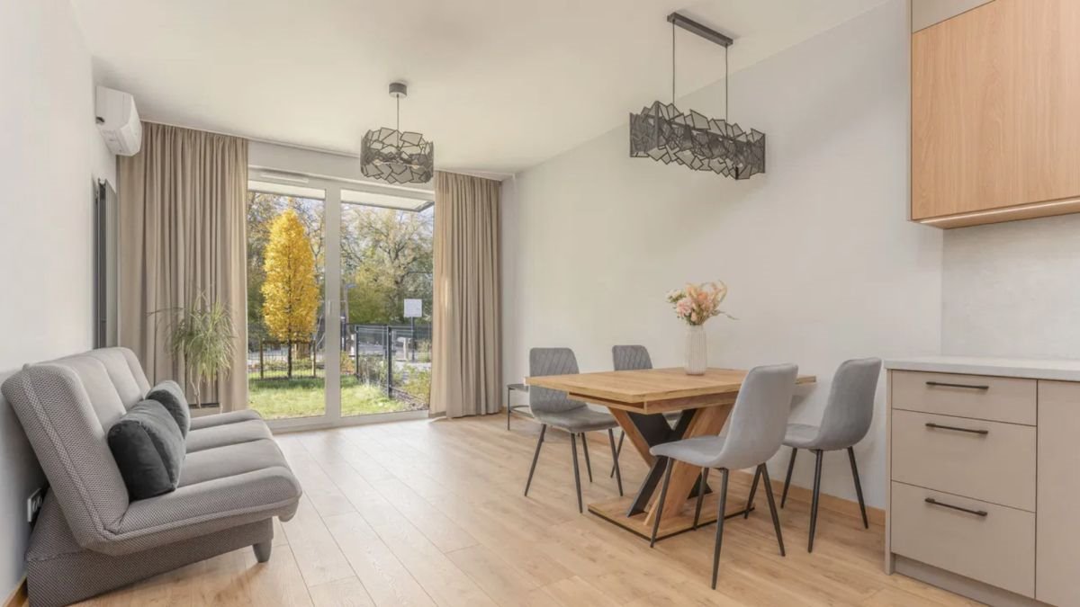 Do sprzedania nowoczesne 3-pokojowe mieszkanie z ogródkiem na Mokotowie Warszawa, Mokotów, Bluszczańska  59m2 Foto 1