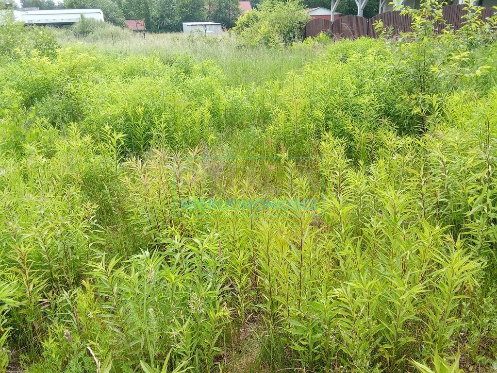 Działka budowlana 1010 m² z mediami, blisko S8 Zalesie  1 010m2 Foto 1