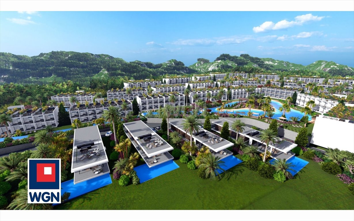 Luksusowe 60 m2 z widokiem na morze i sztuczne rzeki Cypr, Esentepe, Esentepe, Esentepe  60m2 Foto 1