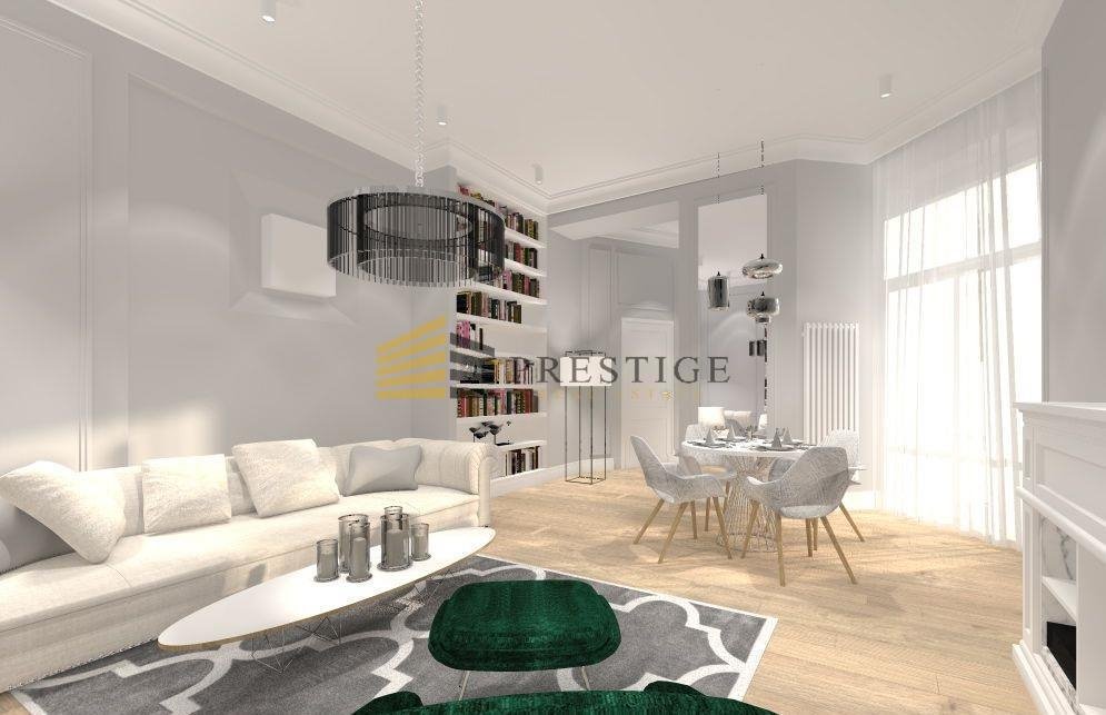 Przestronny apartament 78 m2 z balkonem i klimatyzacją. Warszawa, Śródmieście, Poznańska  80m2 Foto 1