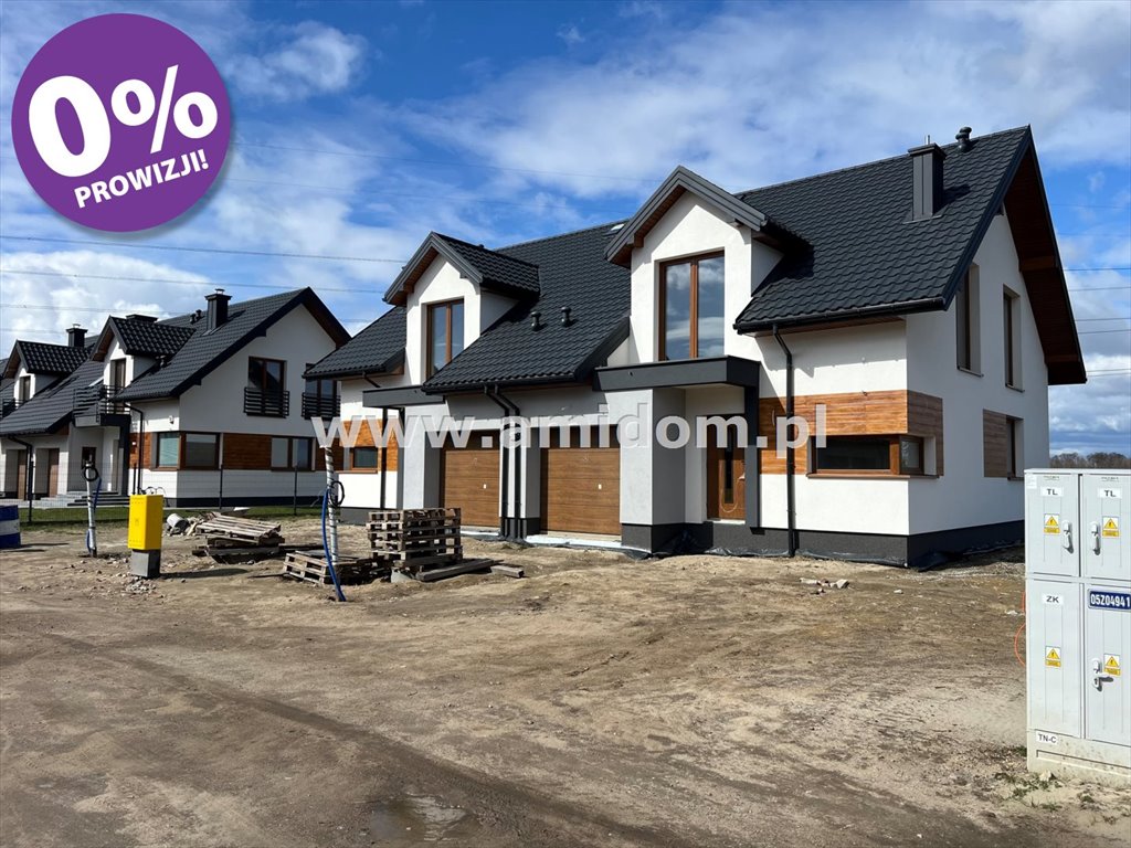 Nowoczesny bliźniak 5 pokoi z garażem i dużym ogrodem Stare Grabie  127m2 Foto 1