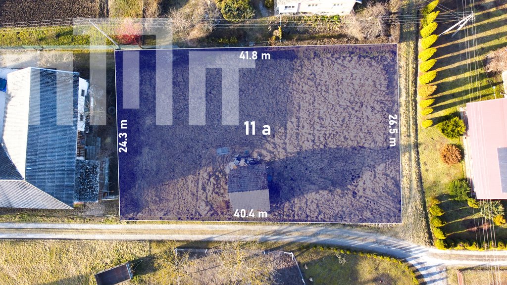 Działka rolna na sprzedaż Kosina  1 100m2 Foto 1