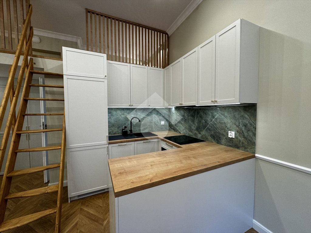 Nowoczesne 25m2 z antresolą w Podgórzu, blisko Rynku Kraków, Podgórze, Stare Podgórze, Kalwaryjska  25m2 Foto 1