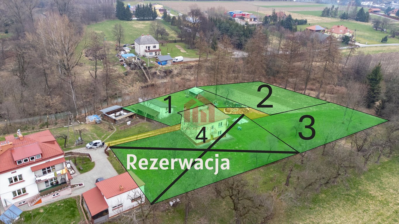 Działka budowlana z WZ, uzbrojona, blisko centrum Ropczyc Ropczyce, Pietrzejowa, kard. Stefana Wyszyńskiego  1 332m2 Foto 1