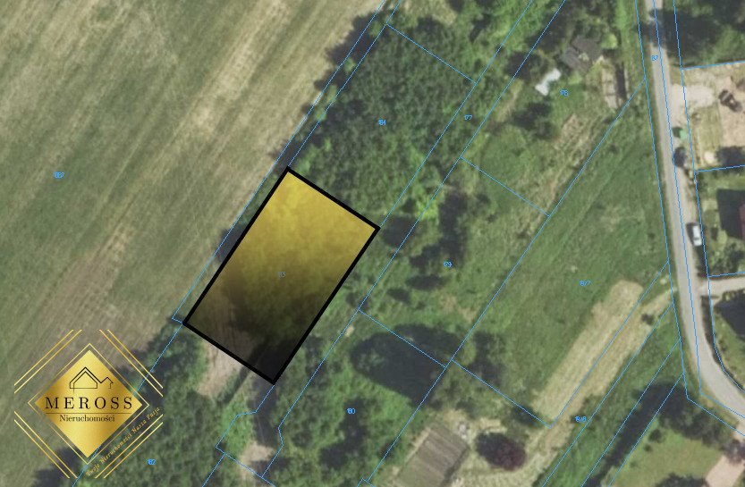 Działka budowlana na sprzedaż Korwinów  981m2 Foto 2