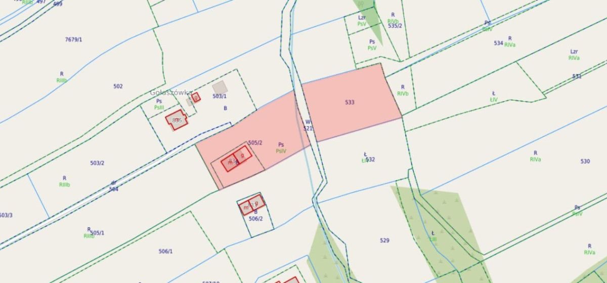Działka 46,29 ar z domem i stawem w Starej Wsi Stara Wieś  4 629m2 Foto 1