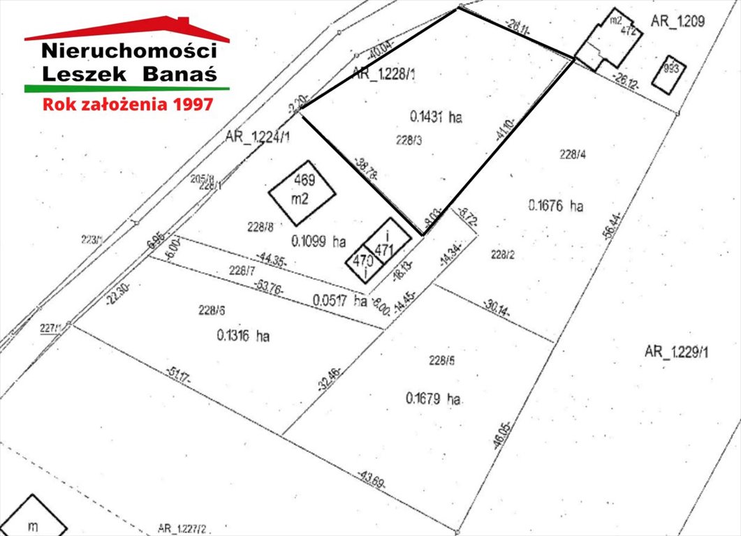 Działka budowlana na sprzedaż Drzycim  1 431m2 Foto 3