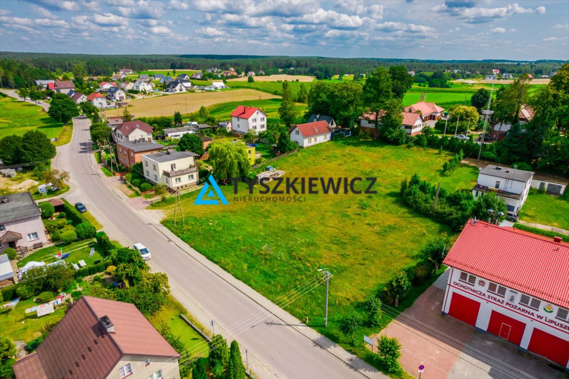 Działka usługowo-produkt. 4100 m² w centrum Lipusza Lipusz  4 100m2 Foto 1