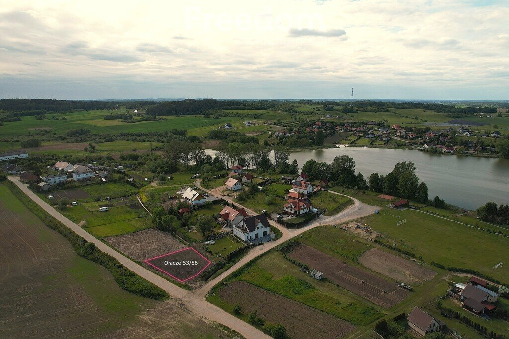 Działka pod dom z widokiem na jezioro i naturę Wityny  715m2 Foto 1