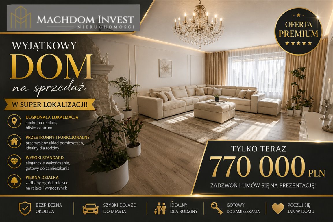 Sprzedam komfortowy dom 160m² z tarasem i balkonami w Brodnicy Brodnica  230m2 Foto 1