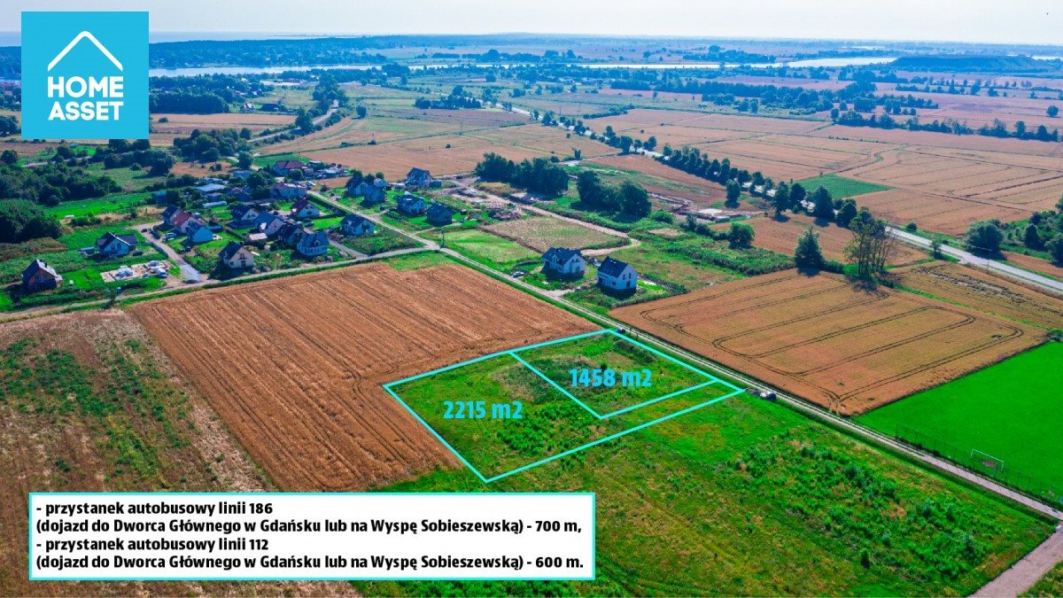 Działka budowlana na sprzedaż Wiślinka, Sportowa  3 673m2 Foto 2