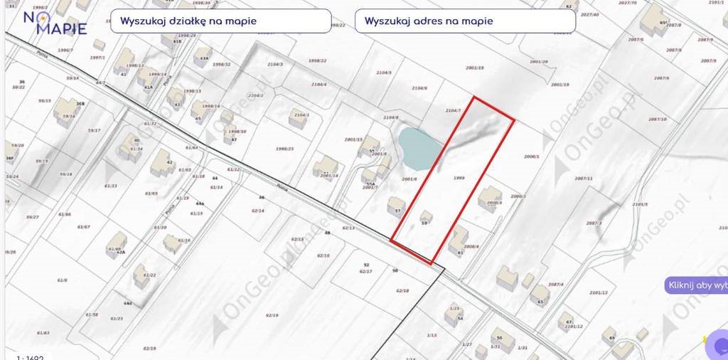Działka 5000 m² z lasem i dojazdem w Brodnicy Brodnica, Polna  4 978m2 Foto 1