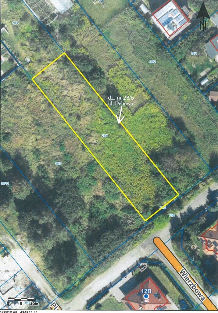 Działka na sprzedaż w Kaliszu – 1133 m², z dostępem do mediów Kalisz, Dębowa  1 133m2 Foto 1
