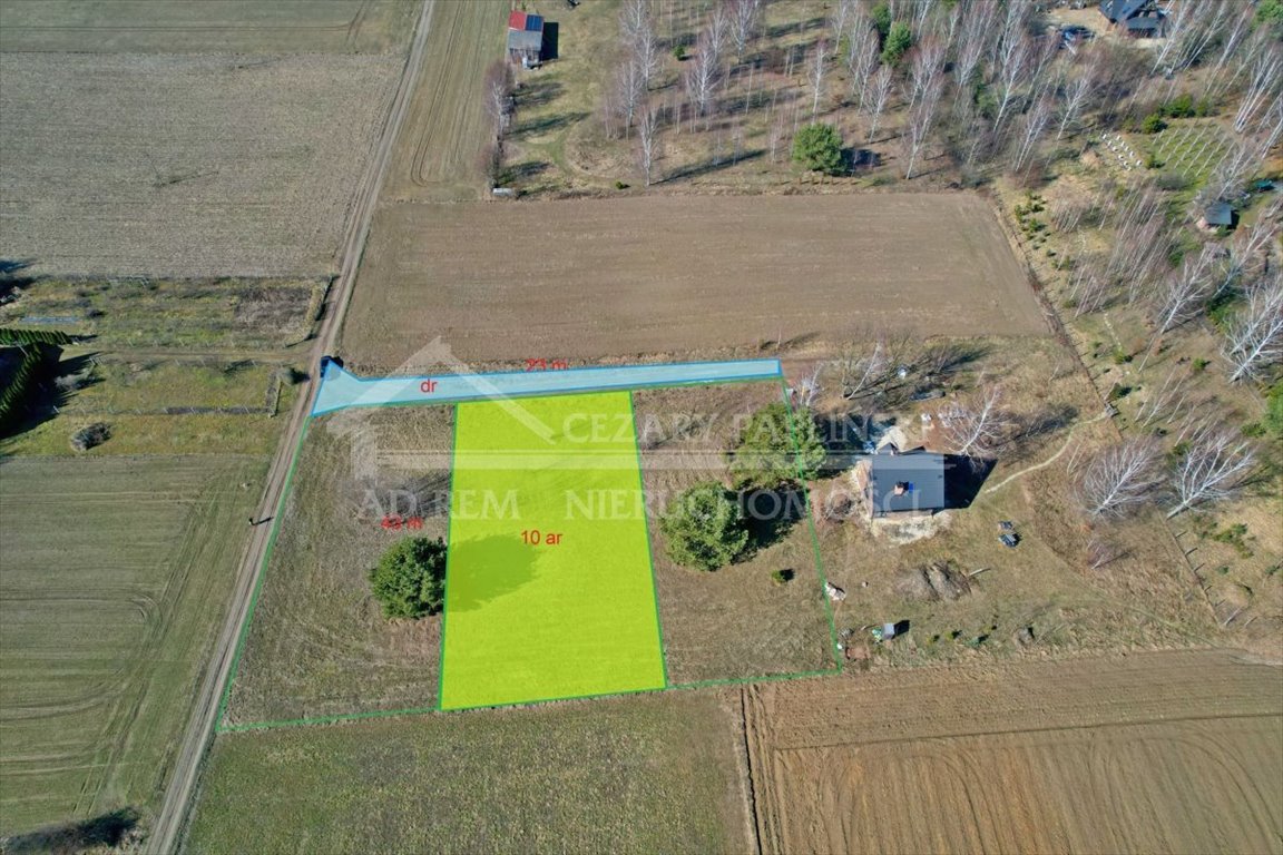 Działka 1000 m² z mediami i widokami na naturę. Kębło, Kębło, Kazimierz Dolny  1 000m2 Foto 1