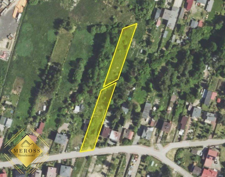 Do sprzedania działka 2457 m² w Poraju z mediami i planem Poraj  2 457m2 Foto 1