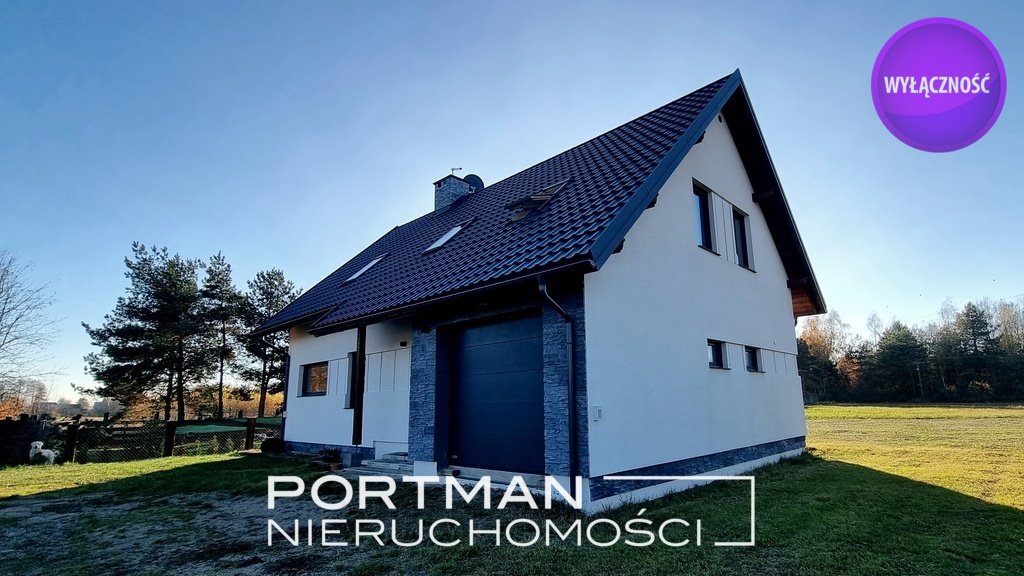 Funkcjonalny dom 113 m2 z garażem i ogrodem w Sobieniach Sobienie Kiełczewskie Pierwsze  113m2 Foto 1