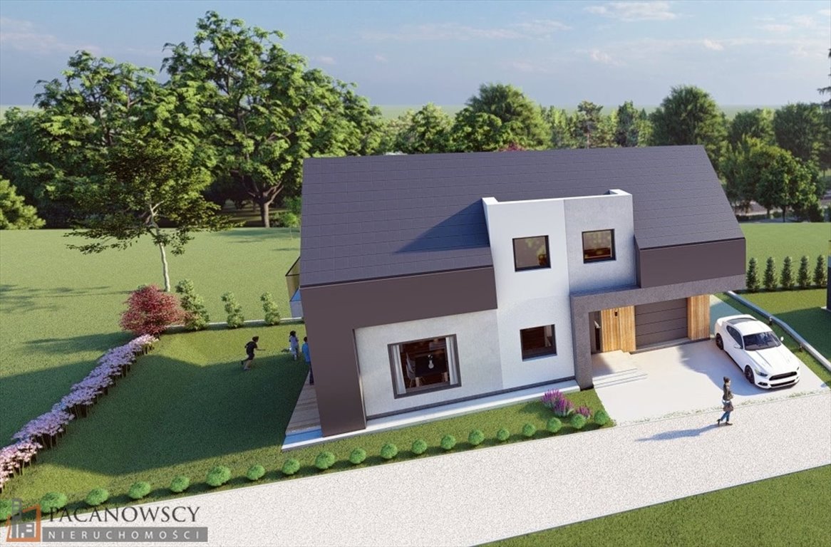 Nowoczesny dom w Bibicach, 127,75 m2, garaż i balkon Bibice  128m2 Foto 1