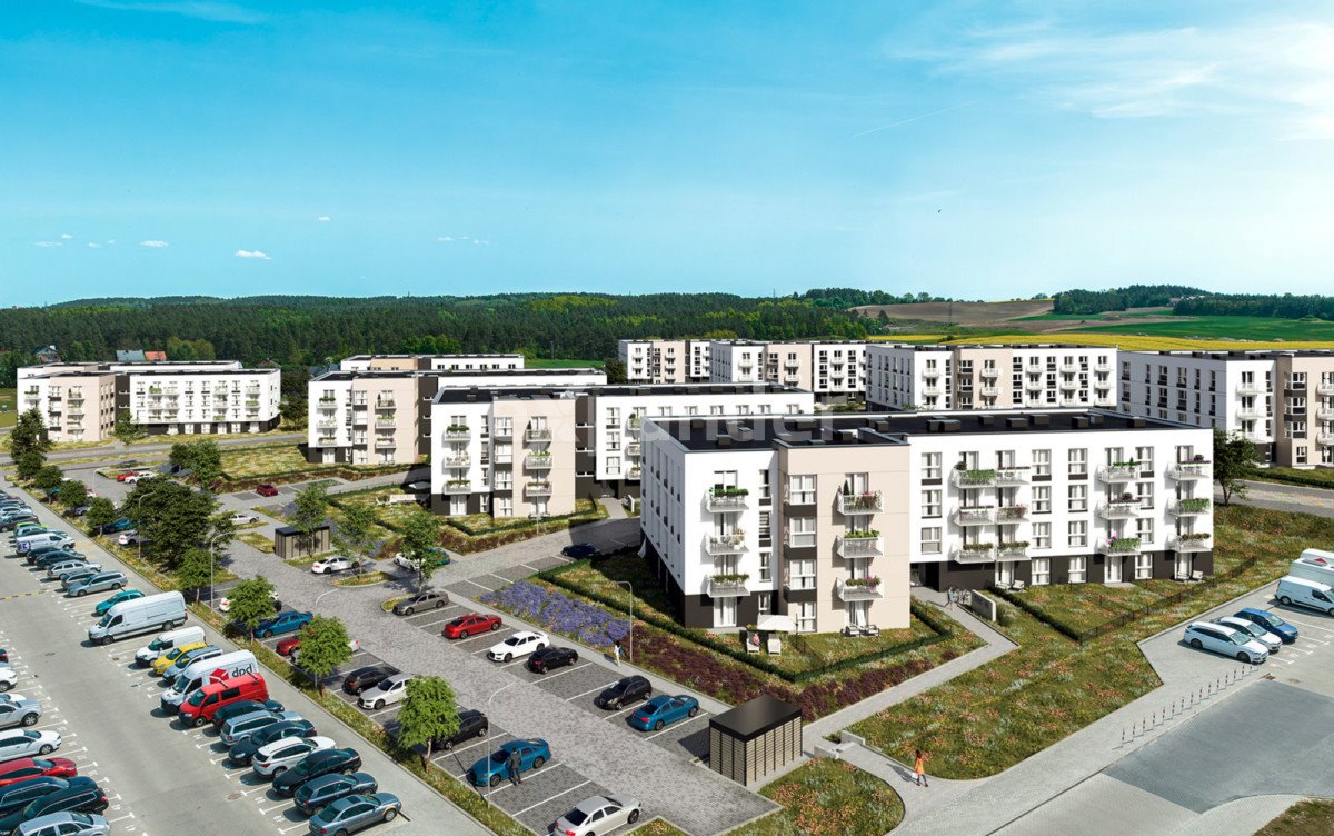 Nowoczesne 3-pokojowe mieszkanie 54,69 m² w Starogardzie Gdańskim Starogard Gdański, gen. Stanisława Sosabowskiego  55m2 Foto 1