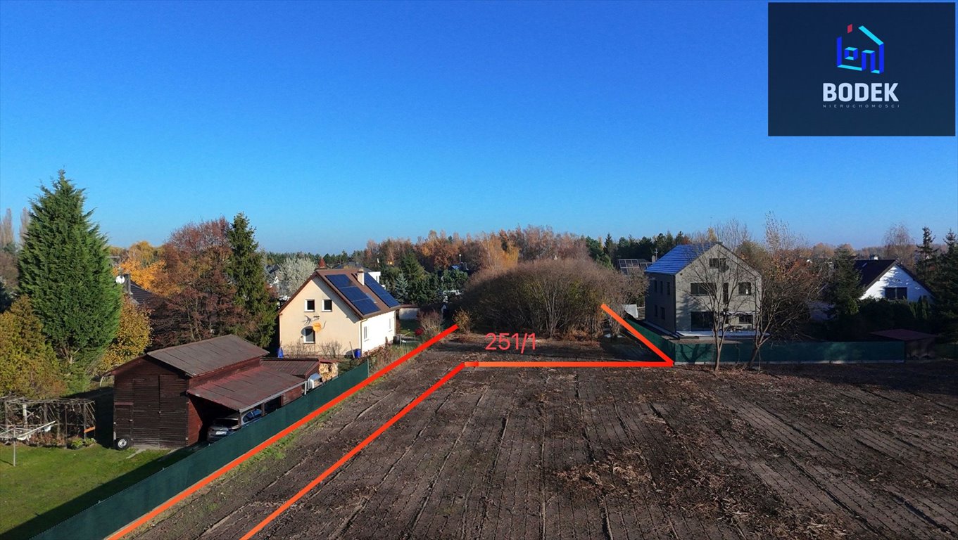 Działka budowlana na sprzedaż Kamieniec Wrocławski, Kamieniec Wrocławski, Skośna 15  1 374m2 Foto 1