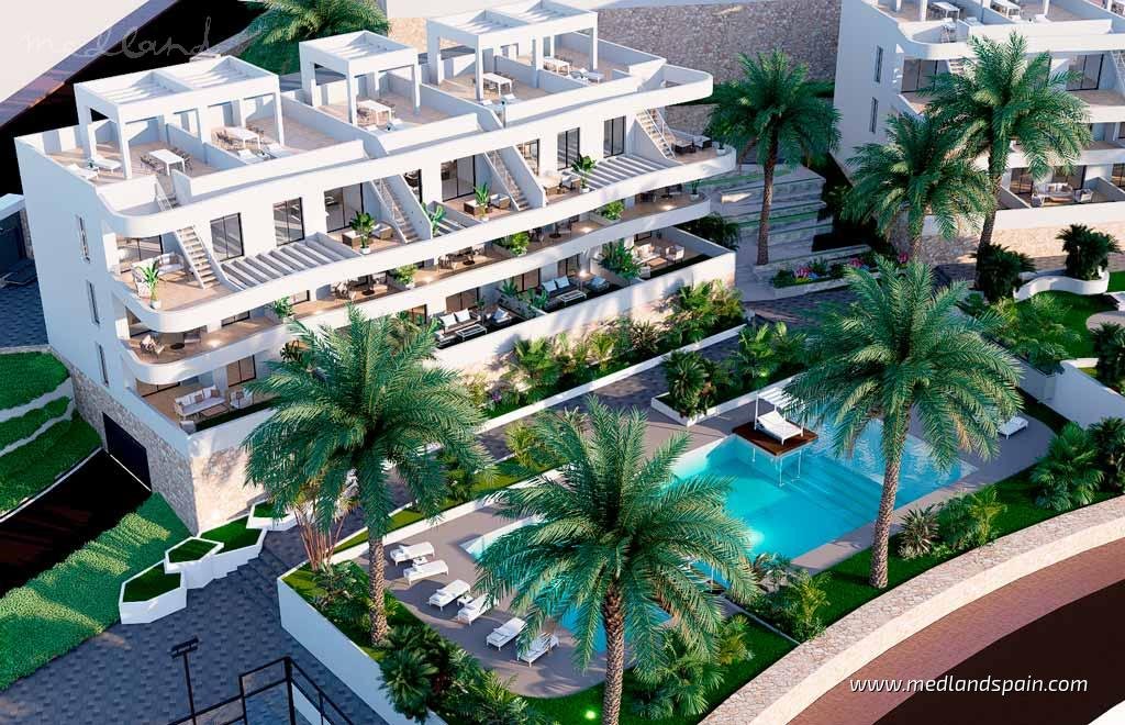 Mieszkanie dwupokojowe na sprzedaż Hiszpania, Finestrat  153m2 Foto 1