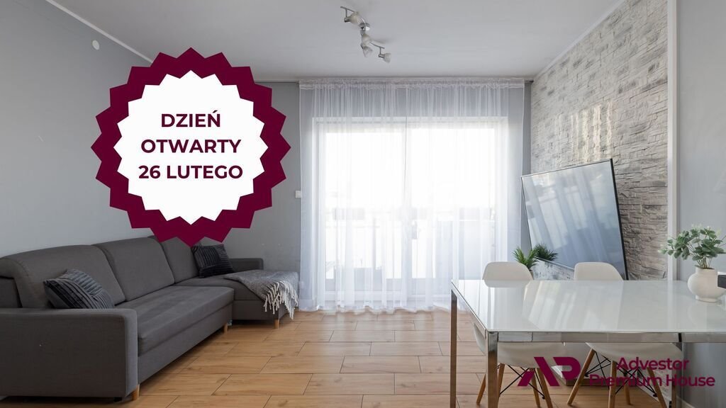 Komfortowe 3-pokojowe mieszkanie z balkonem i komórką Rokietnica, Przy Trakcie  54m2 Foto 1