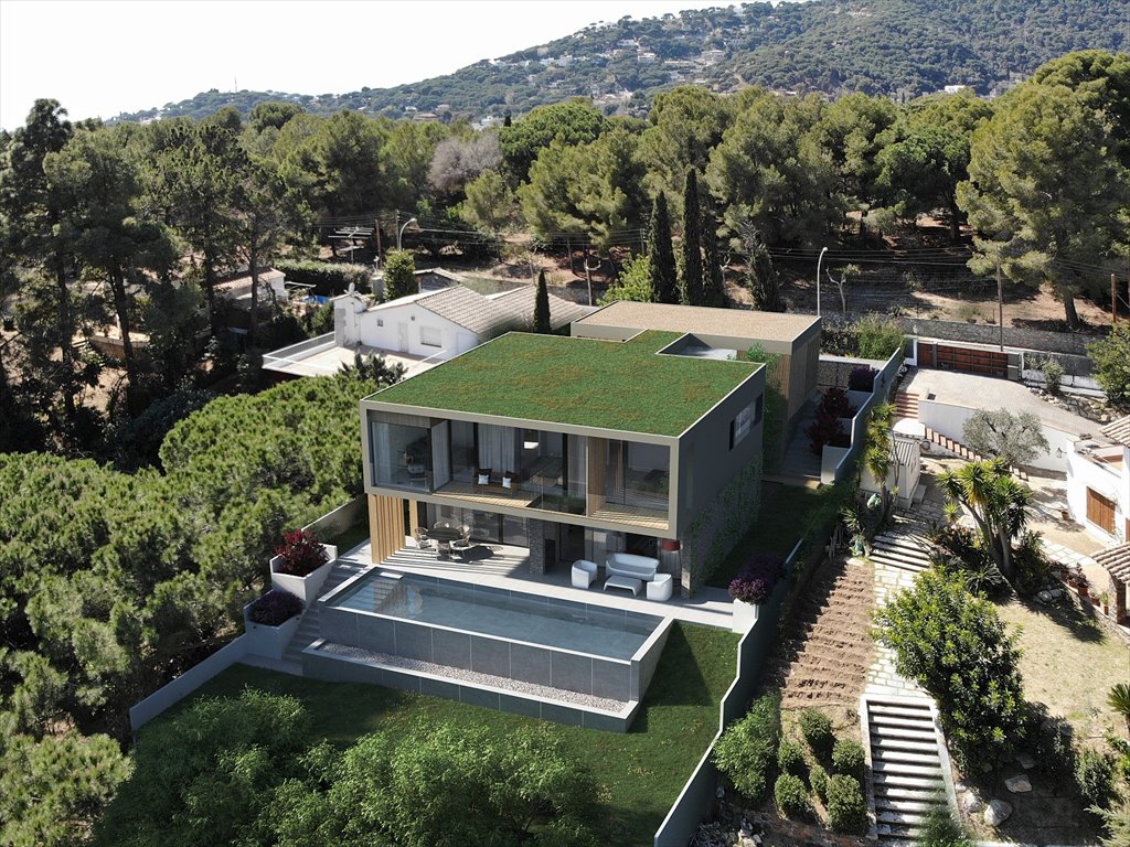 Luksusowa willa z basenem i panoramicznym widokiem na morze Hiszpania, Premià de Dalt Centro, Premià de Dalt Centro, Premià de Dalt, Barcelona  364m2 Foto 1