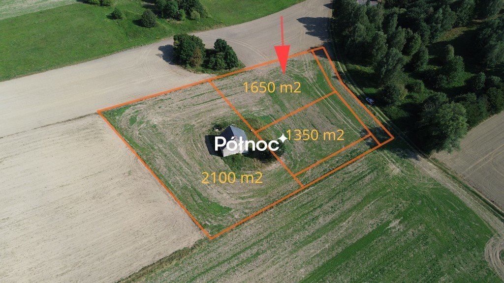 Działka budowlana 1650 m2 w Suszkach - idealna pod dom. Suszki  1 650m2 Foto 1