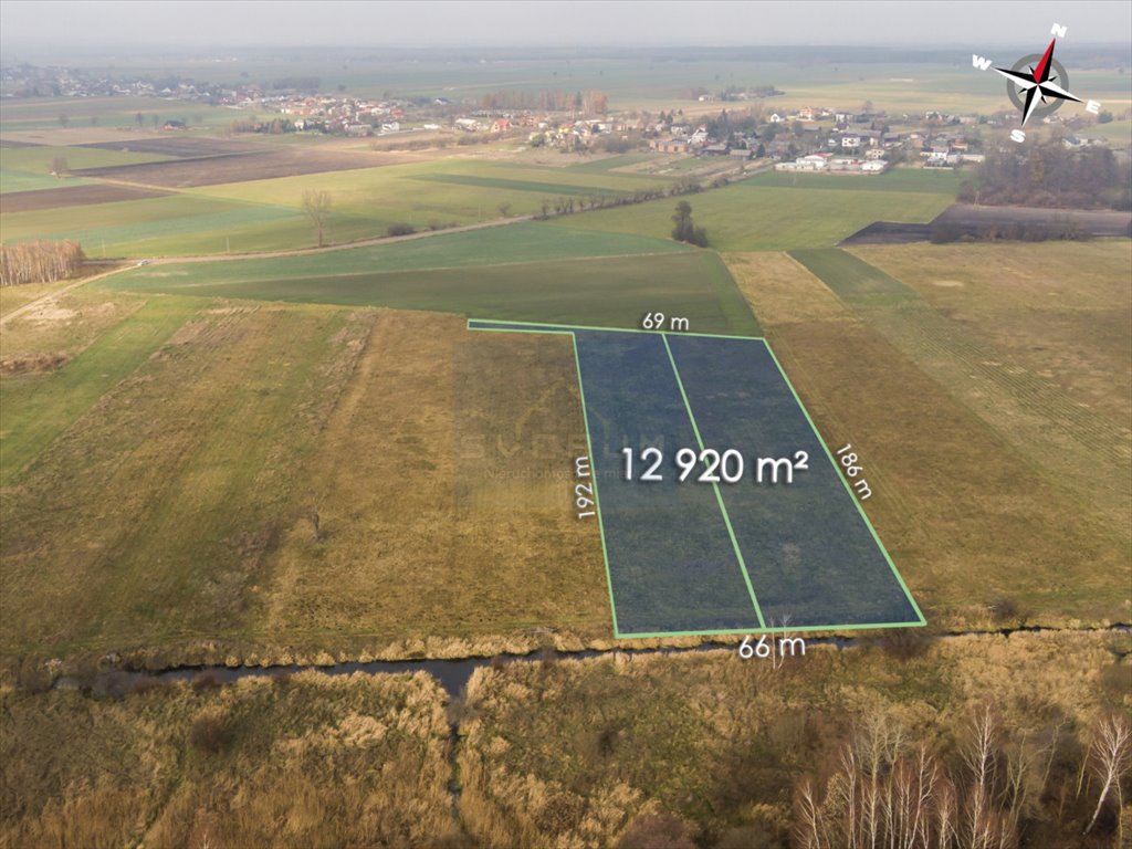 Duża działka 12 920 m² w Jedlno Pierwsze – idealna pod inwestycję Jedlno Pierwsze  12 920m2 Foto 1