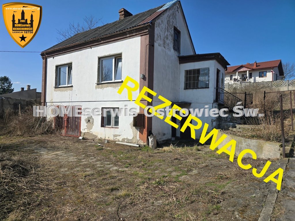 Dom do remontu z potencjałem na dużej działce 1540 m2 Ostrowiec Świętokrzyski, Częstocice  85m2 Foto 1
