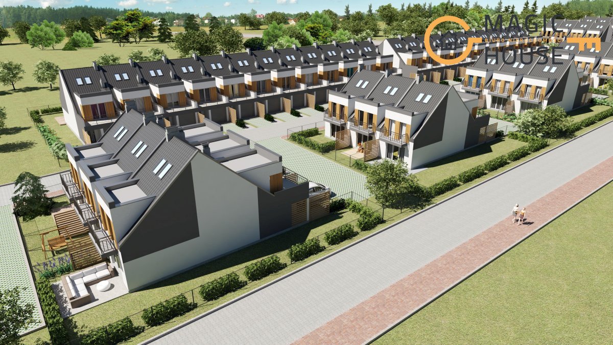 Nowoczesny dom 126 m2 z ogrodem i garażem w Rokitnicy. Rokitnica, Świerkowa  126m2 Foto 1