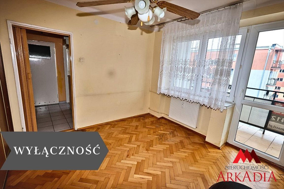 Dwupokojowe mieszkanie z dużym balkonem i piwnicą w centrum Włocławka Włocławek, Śródmieście  37m2 Foto 1