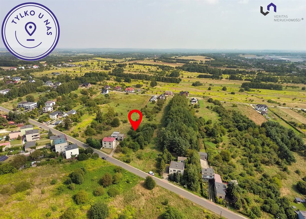 Działka 2859 m² z dostępem do mediów i asfaltowym dojazdem Psary, Graniczna  2 859m2 Foto 1