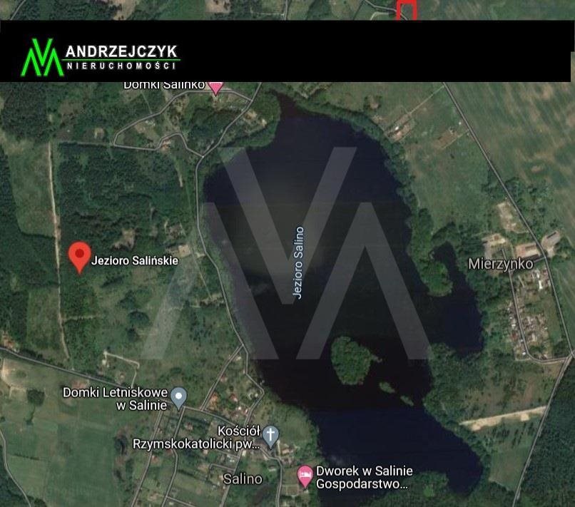 Działka budowlana 1200 m² blisko jeziora w Salinko Salinko, Rubinowa  1 200m2 Foto 1