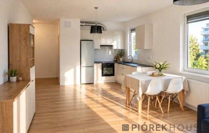 Polecam 2-pokojowe mieszkanie 55,47 m² z tarasem i ogródkiem w Wilanowie Warszawa, Wilanów, Herbu Janina  55m2 Foto 1