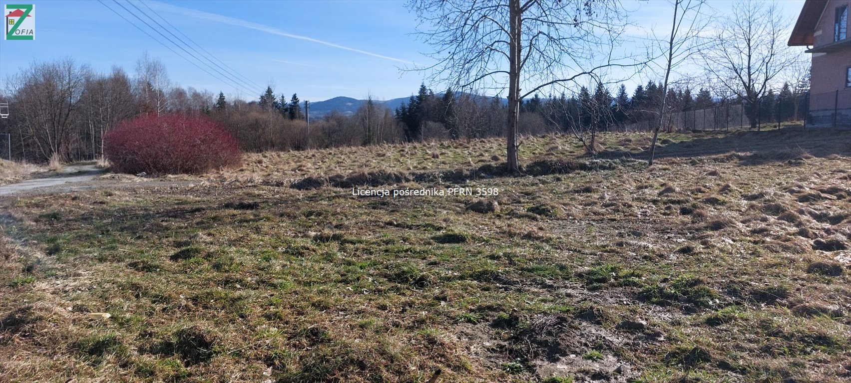 Działka budowlana na sprzedaż RABKA-ZDRÓJ  1 297m2 Foto 2