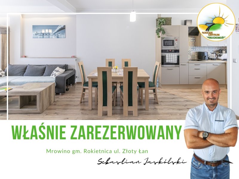 Przestronne 75 m² z prywatnym ogrodem i miejscami parkingowymi Mrowino, Złoty Łan 3  75m2 Foto 1