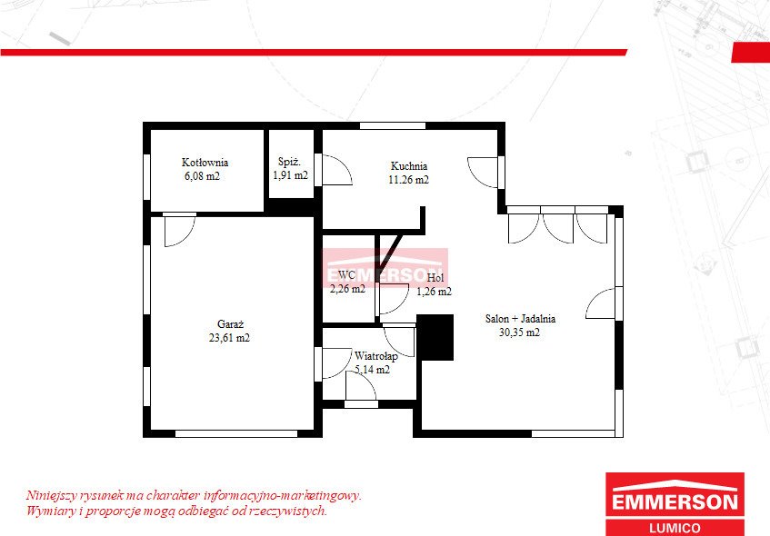 Nowoczesny dom w Baczynie 149 m2 z garażem i pięknym otoczeniem Mników, Baczyn  150m2 Foto 1
