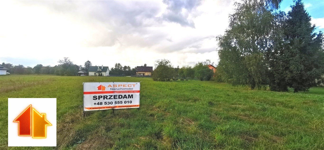 Działka budowlana 20,4 ar w spokojnej okolicy z mediami Stobierna  2 040m2 Foto 1