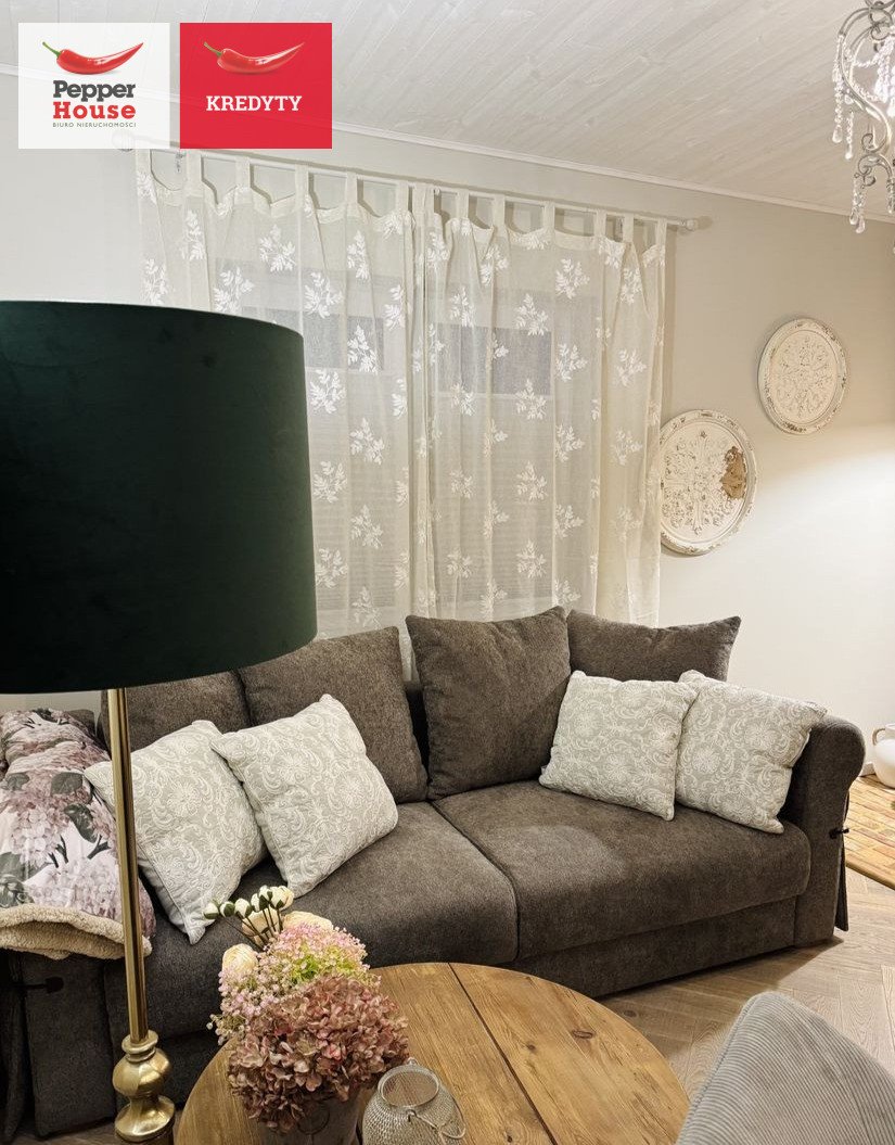 Urokliwy dom drewniany 70 m2 z dużą działką 1200 m2 Mezowo  70m2 Foto 1