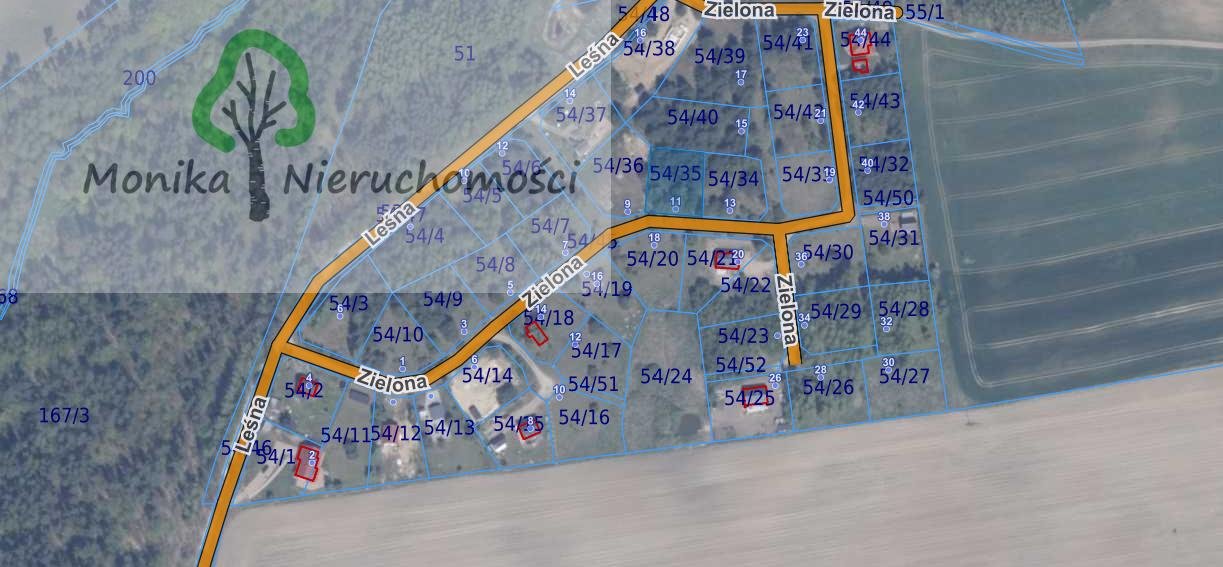 Działka 996 m² pod dom w Kamierowskich Piecach polecam Kamierowskie Piece, Zielona  996m2 Foto 1