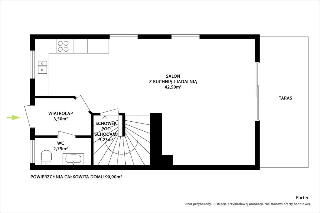 Dom na sprzedaż Cerekwica, Różany Potok  102m2 Foto 19