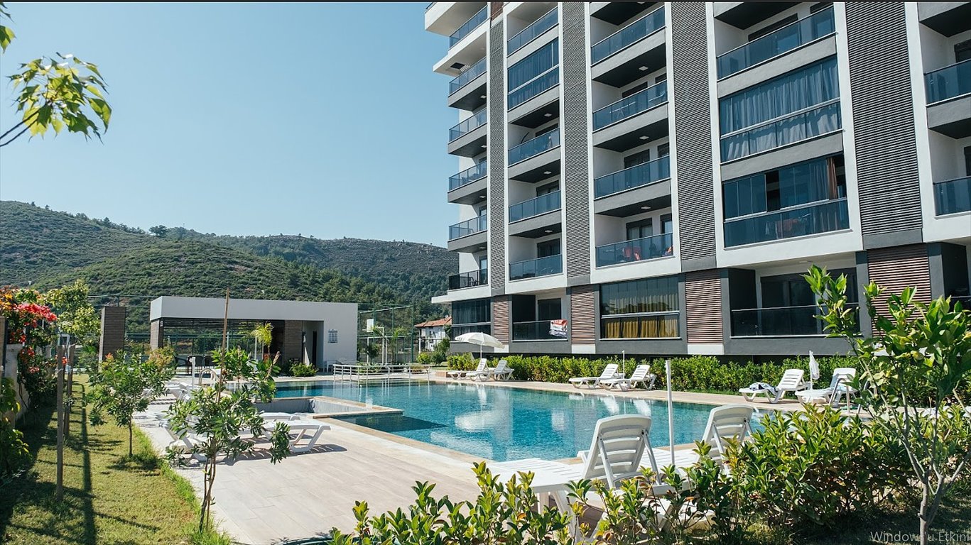 Stylowe 1-pokojowe mieszkanie z basenem i zapleczem w Gazipaşa Turcja, Pazarcı, Pazarcı, Gazipaşa, Antalya  60m2 Foto 1