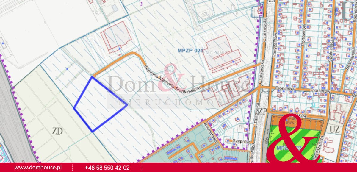 Działka przemysłowo-handlowa na sprzedaż Tczew, Kapitana Mamerta Stankiewicza  21 318m2 Foto 2