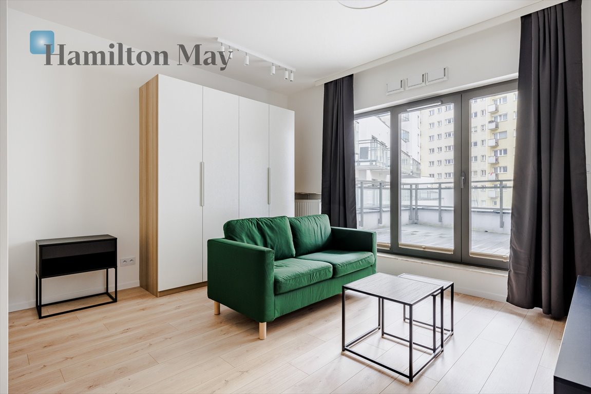 Kawalerka na wynajem Warszawa, Wola, aleja "Solidarności"  39m2 Foto 1