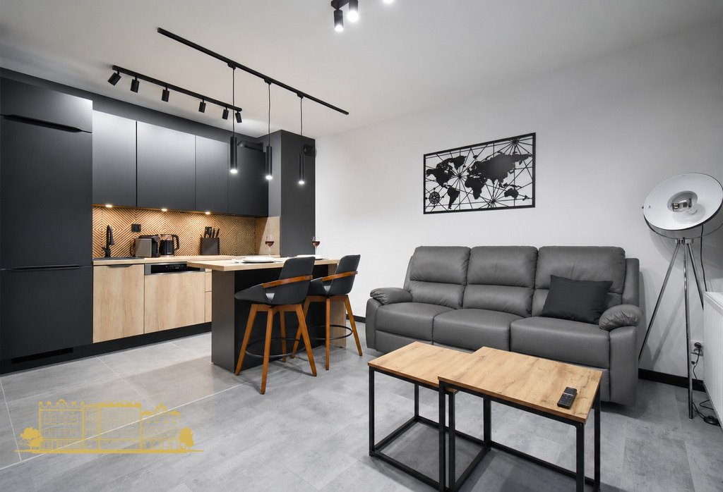 Nowoczesne 38 m² mieszkanie z ogródkiem i miejscem w garażu Kraków, Aleksandra Fredry  38m2 Foto 1
